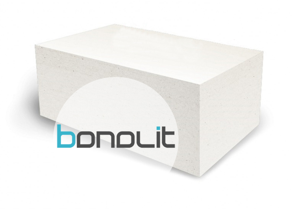 Блок газобетонный Д400 600х250х400 Bonolit